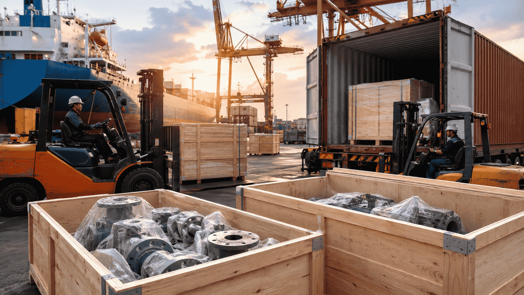 International Logistics Considerations When Importing Pipe Equipment from China