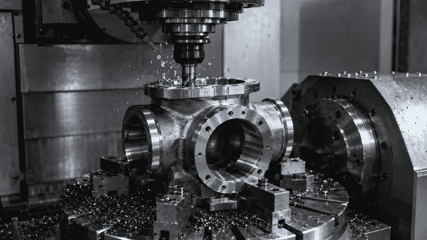Milling Operations for Complex Pipe Fitting Geometries